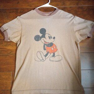 Mickey Mouse Vintage Men's Small Shirt